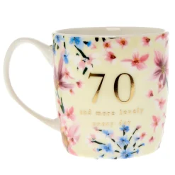 Clearance 70 & More Lovely Every Year Mug In A Box 70Th Birthday|Mugs