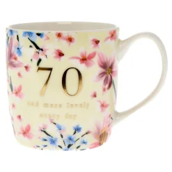 Clearance 70 & More Lovely Every Year Mug In A Box 70Th Birthday|Mugs