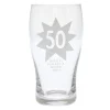 Card Factory 50 Beer Is Always A Good Idea Pint Glass