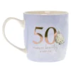 Sale 50 Bringing The Beauty To Each Day Mug In A Box 50Th Birthday|Mugs