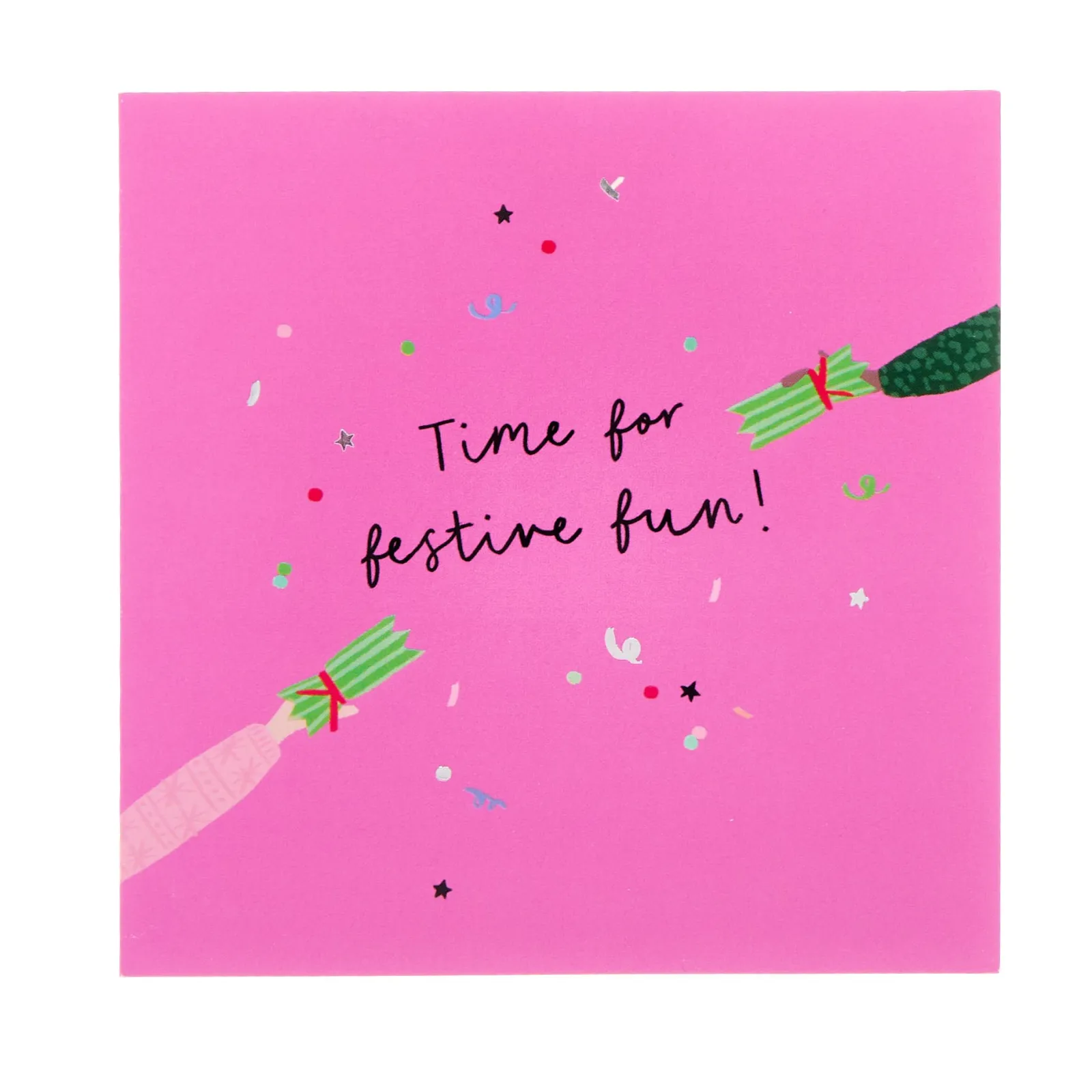 Card Factory 18 Charity Christmas Cards - Pudding & Crackers (2 Designs)