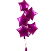 Card Factory 5 Magenta Stars Balloon Bouquet - DELIVERED INFLATED!