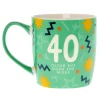 New 40 Older But None The Wiser Mug In A Box 40Th Birthday|Mugs