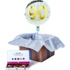 Best 90 Today Birthday Balloon & Lindt Chocolate Box - FREE GIFT CARD! Gifts For Her