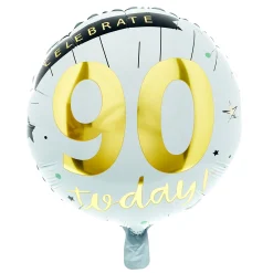 Best 90 Today Birthday Balloon & Lindt Chocolate Box - FREE GIFT CARD! Gifts For Her