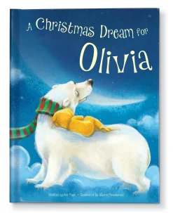 Kids Card Factory A Christmas Dream For Me Hardcover Personalised Book