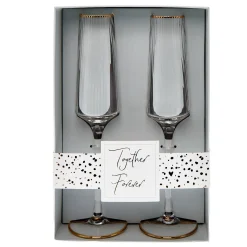 Card Factory A Perfect Pair Twin Champagne Flutes