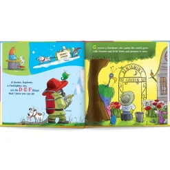 Hot A-B-C What I Can Be Softcover Personalised Book Kids Books|Gifts For Kids