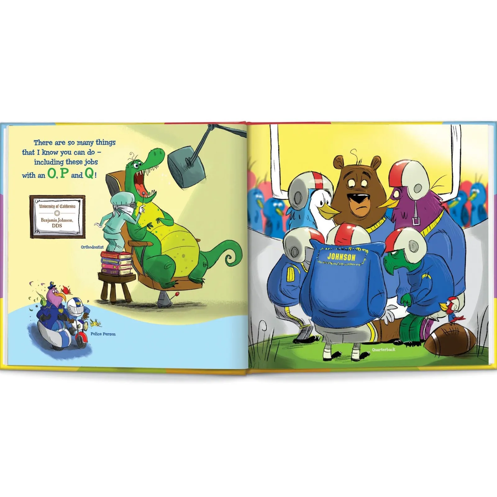 Hot A-B-C What I Can Be Softcover Personalised Book Kids Books|Gifts For Kids