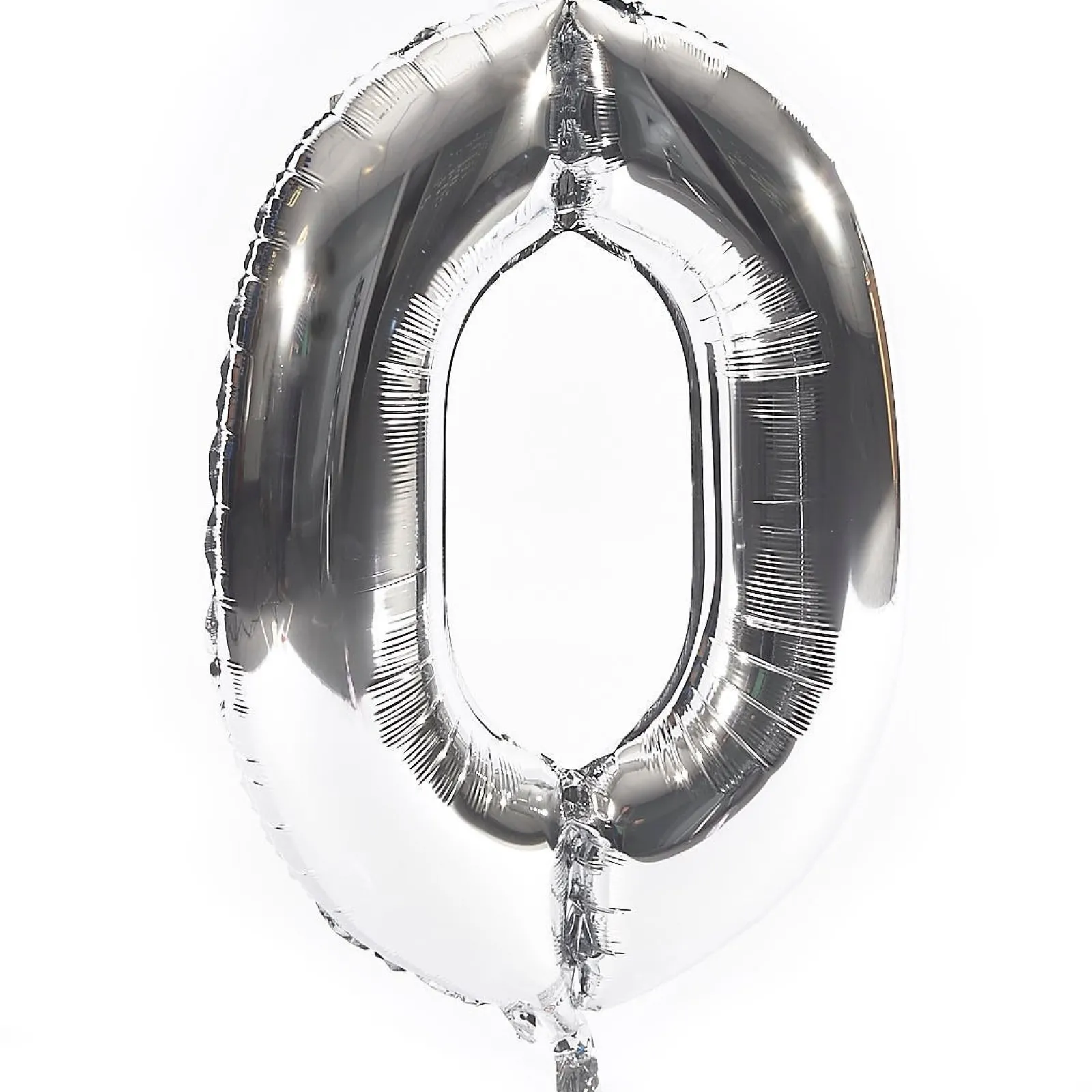 Age 30 Giant Foil Helium Numeral Balloons - Silver (deflated) 30Th Birthday|Balloons For Him