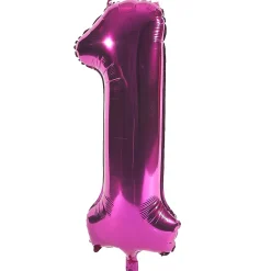 Discount Age 13 Giant Foil Helium Numeral Balloons - Pink (deflated) Special Age Balloons|Foil Balloons