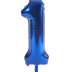 Online Age 21 Giant Foil Helium Numeral Balloons - Blue (deflated) 21St Birthday|Balloons For Him