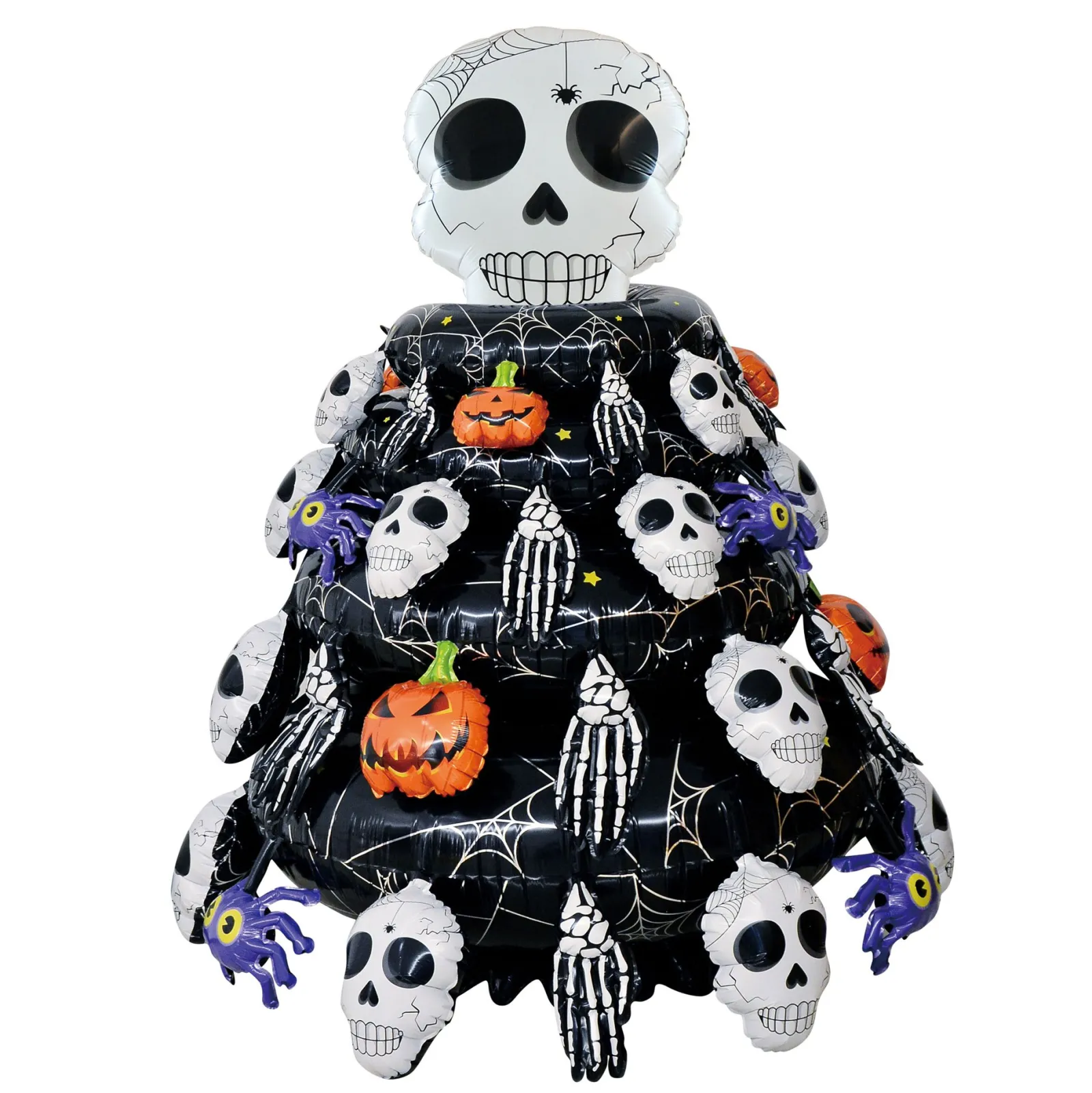 Best Air-Fill Halloween Skull Tree Foil Balloon 1.03m Halloween Party