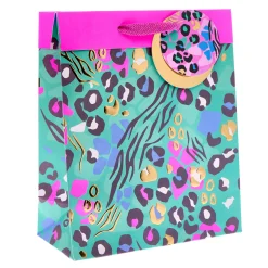 Animal Print Medium Portrait Gift Bag Kids Gift Wrap For Kids|Gift Wrap For Her
