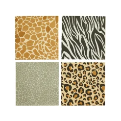 Best Animal Print Paper Napkins - Pack of 16 Tableware|Birthday Party