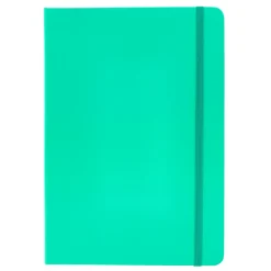 Card Factory Aqua A5 Lined Notebook