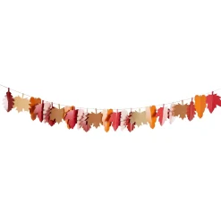 Card Factory Autumnal Leaf Card Garland 2m