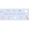 Card Factory Baby Blue Personalised Party Banner