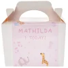 Card Factory Baby Pink Personalised Party Box