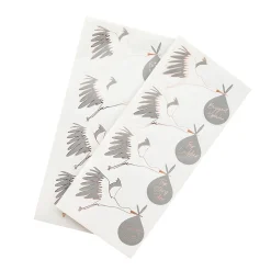 Clearance Baby Shower Stork Stickers - 2 Sheets Bags & Favours|Gender Reveal Party