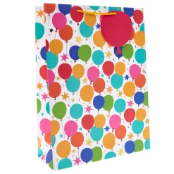 Sale Balloons Extra Large Portrait Gift Bag Kids Rainbow Gift Wrap|Gift Wrap For Kids