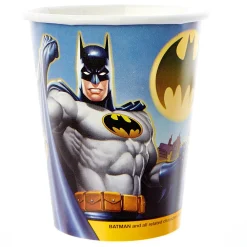 Outlet Batman Party Tableware & Decorations Bundle - 16 Guests Tableware|Birthday Party