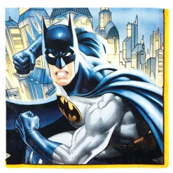 Outlet Batman Party Tableware & Decorations Bundle - 16 Guests Tableware|Birthday Party