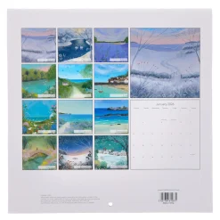 Card Factory Beauty In The Seasons 2026 Square Wall Calendar