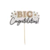 Card Factory Big Congratulations Card Cake Topper