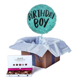Sale Birthday Boy Balloon Balloon & Lindt Chocolates Kids Balloons For Him|Helium Balloons