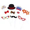 Card Factory Birthday Party Photo Booth Props - Pack Of 10