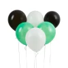 Sale Black, Green & White 12-Inch Latex Balloons - Pack of 6 Kids Balloons For Kids|Balloons For Him