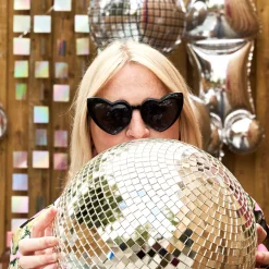 Outlet Black Heart Sunglasses - Pack of 5 Bags & Favours|Hen Party