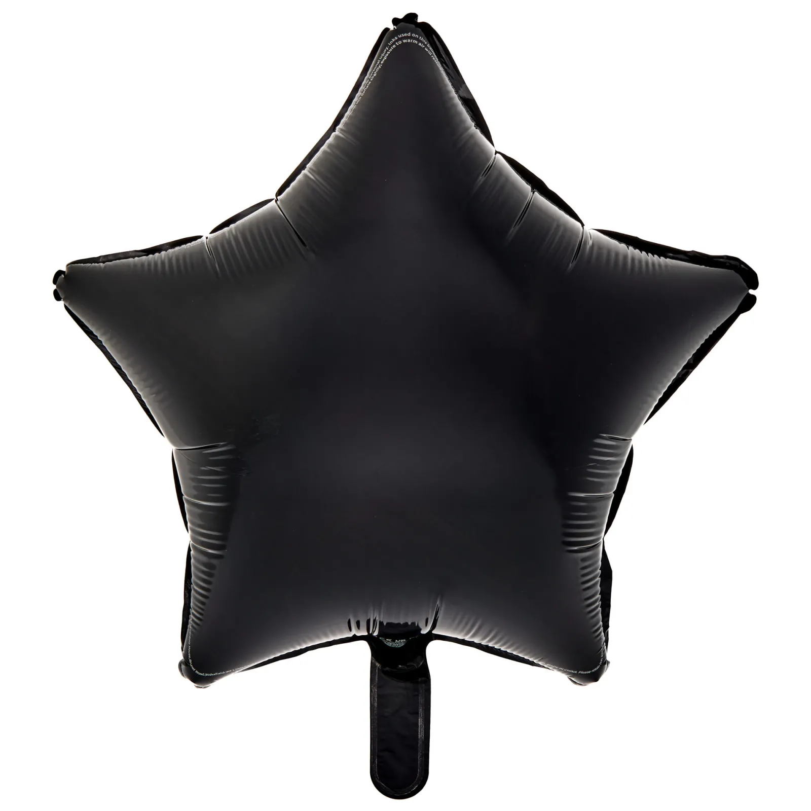 Card Factory Black Star 19-Inch Foil Helium Balloon
