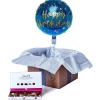 Outlet Blue & Gold Happy Birthday Balloon & Lindt Chocolate Box Birthday Party|Balloons For Him
