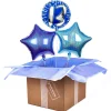 Sale Blue & Silver 13th Birthday Balloon Bouquet - DELIVERED INFLATED! Birthday Party|Balloons For Him