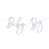 Clearance Blue Baby Boy Card Banner 2m Banners & Bunting|Baby Shower Party