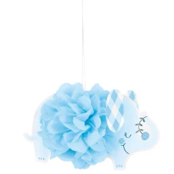 New Blue Elephant Baby Shower Accessories Kit Confetti & Foiletti|Baby Shower Party