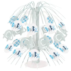 New Blue Elephant Baby Shower Accessories Kit Confetti & Foiletti|Baby Shower Party