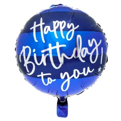Card Factory Blue Happy Birthday To You 18-Inch Foil Helium Balloon