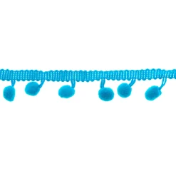 Kids Card Factory Blue Pom Pom Ribbon Trim