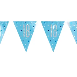 Online Blue 18th Birthday Party Tableware & Decorations Bundle - 16 Guests 18Th Birthday|Tableware