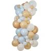 New Blue, White & Nude Balloon Arch Kit Gender Reveal Party|Baby Shower Party