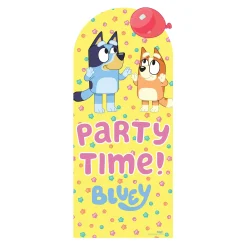 Sale Bluey & Bingo Party Time Large Backdrop Cardboard Cutout Cardboard Cutouts|Birthday Party