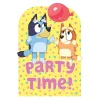 New Bluey & Bingo Party Time Medium Backdrop Cardboard Cutout Cardboard Cutouts|Birthday Party