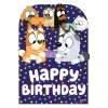 Card Factory Bluey & Friends Happy Birthday Medium Backdrop Cardboard Cutout