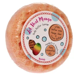 Kids Card Factory Bomb Cosmetics Let That Mango Body Buffer Sponge