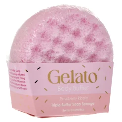 Outlet Bomb Cosmetics Raspberry Ripple Gelato Body Buffer Kids Beauty Gifts|Christmas Gifts