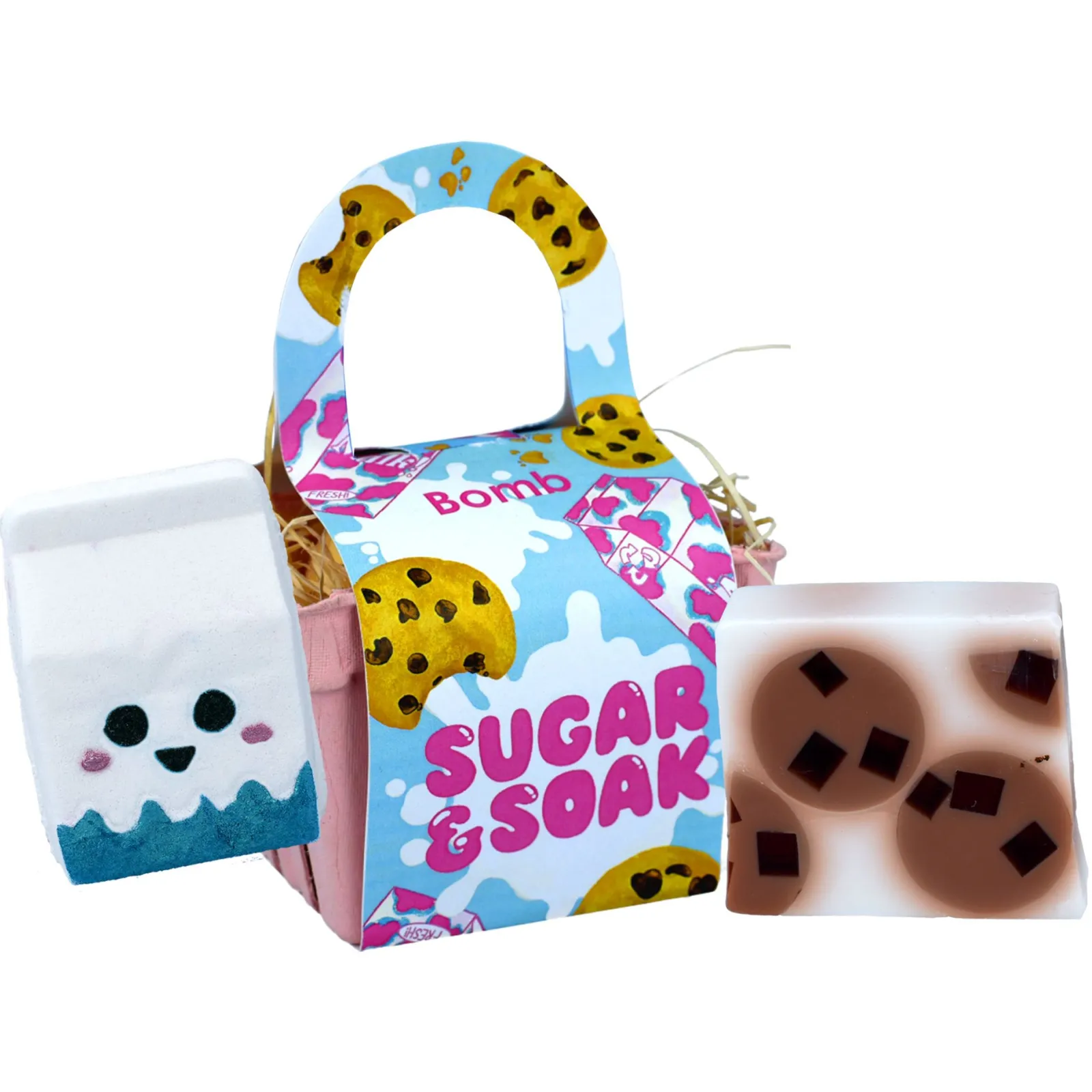 Kids Card Factory Bomb Cosmetics Sugar & Soak Punnet Gift Pack