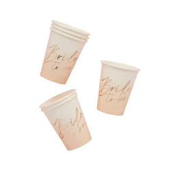 Card Factory Bride To Be Paper Cups - Pack of 8